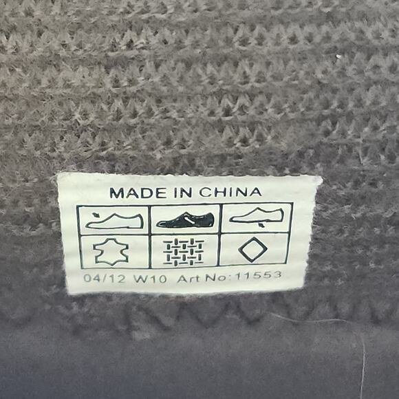 Crocs Women's US10 Brown Suede Pull On Wedge Knee High Riding Boots - Picture 9 of 16